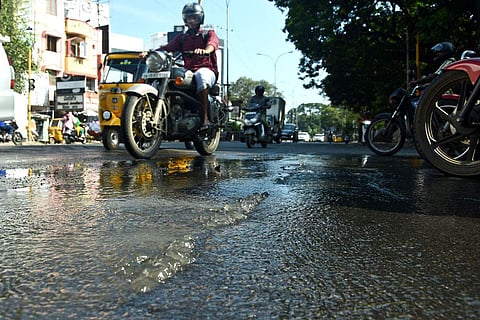 வீணாகும் குடிநீர்!