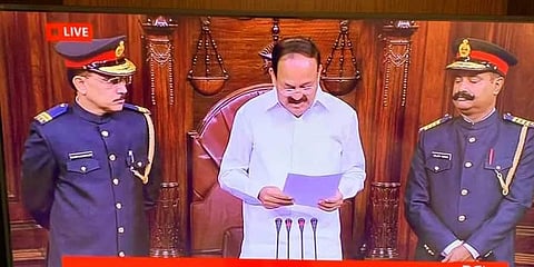 Rajya Sabha marshals uniform changes