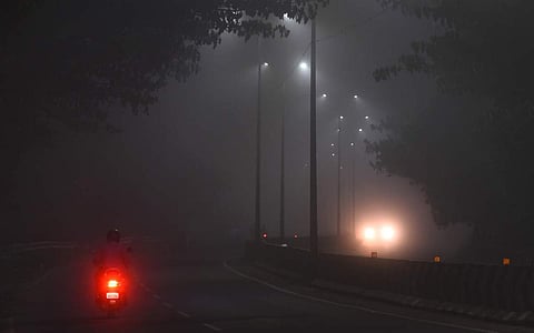 தமிழகத்தில் கடும் பனிமூட்டம்