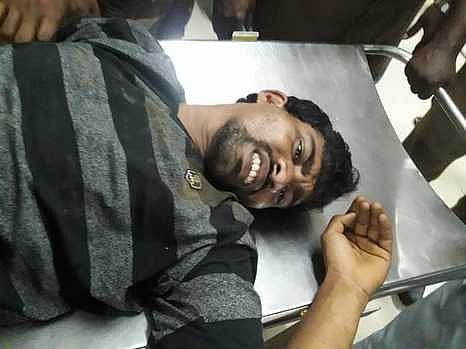 பிடிபட்ட மாவோயிஸ்டு தீபக்.