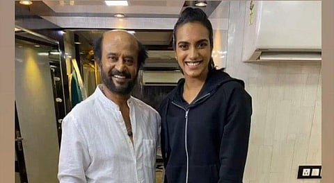 ரஜினி - பி.வி. சிந்து சந்திப்பு