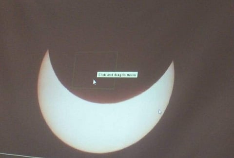 கோவை: சூரிய கிரகணத்தைக் காண ஸ்ரீராமகிருஷ்ணா மிஷன் வித்யாலயத்தில் சிறப்பு ஏற்பாடு