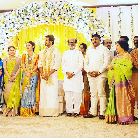 மகள் திருமண வரவேற்புக்கு வந்தவர்களுக்கு ரஜினியின் பரிசு என்ன தெரியுமா? 