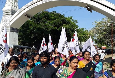 பொள்ளாச்சி பாலியல் கொடூரம்: மக்கள் நீதி மய்யம் சார்பில் கண்டனப் பேரணி