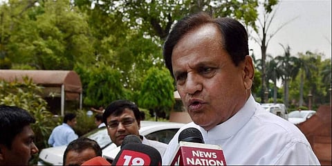 காங்கிரஸ் கூட்டணி குறித்து ஆம்ஆத்மி தான் முடிவு செய்ய வேண்டும்: அகமது படேல்