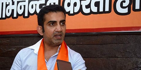 கௌதம் கம்பீர் மீது வழக்குப்பதிவு: தில்லி போலீஸ் நடவடிக்கை