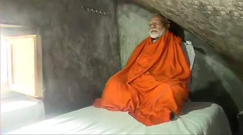 கேதார்நாத் பனிக்குகையில் மோடி தியானம்