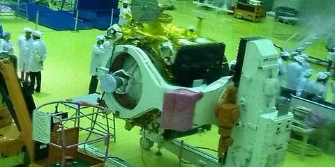 சந்திரயான்-2 விண்கலம் ஜூலை 15ம் தேதி ஸ்ரீஹரிகோட்டாவில் இருந்து விண்ணில் பாய்கிறது: இஸ்ரோ