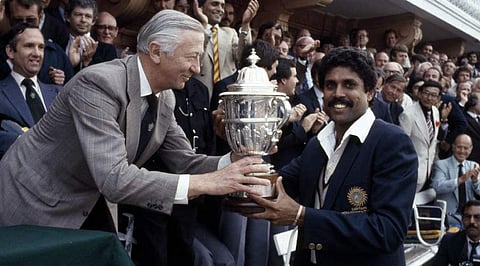 1983-ஆம் ஆண்டு உலகக் கோப்பை வென்ற இந்திய அணி
