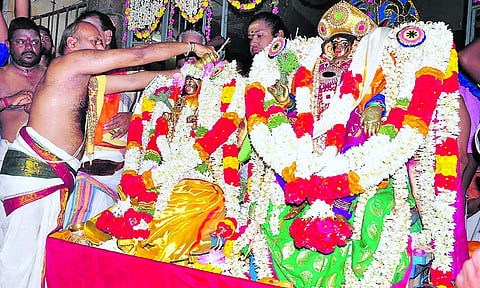 காரைக்கால் அம்மையார் திருக்கல்யாண உற்சவம்