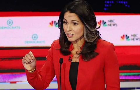 இருட்டடிப்பு குற்றச்சாட்டு: கூகுளிடம் ரூ.344 கோடி இழப்பீடு கோரி துளசி கபார்ட் வழக்கு