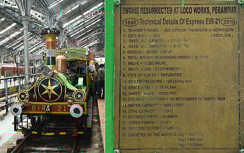 பாரம்பரிய நீராவி ரயில் இயக்கம்