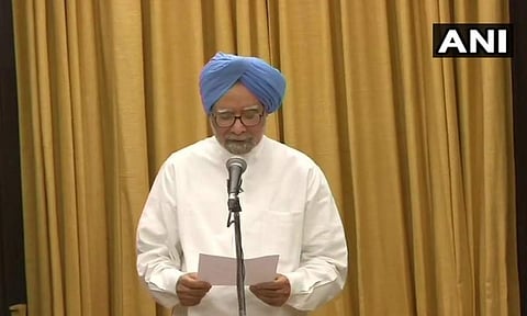 மாநிலங்களவை எம்.பி.யாக பதவியேற்றார் மன்மோகன் சிங்