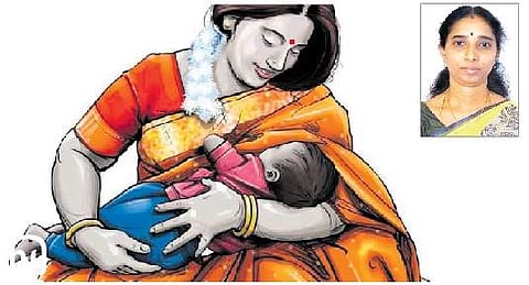 தாய்ப்பால் கொடுத்தால் அழகு குறையாது! 