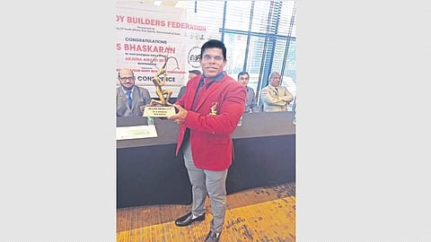 பாடி பில்டிங் விளையாட்டுக்குக் கிடைத்த அங்கீகாரம்: அர்ஜுனா விருது வீரர் பாஸ்கரன்