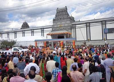 நியூயார்க்கில் கோலாகலமாக நடைபெற்ற விநாயகர் சதுர்த்திப் பெருவிழா!