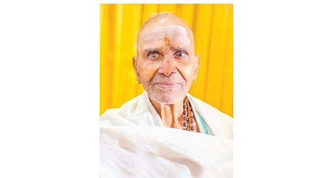 விஜயேந்திரரின் பூர்வாசிரமத் தந்தை காலமானார்