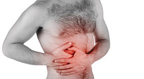stomach burn