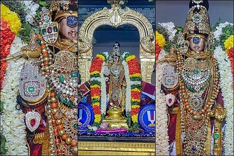ஸ்ரீரங்கம் ரங்கநாதர் ஆலயத்தில்  வைகுண்ட ஏகாதசி திருவிழா