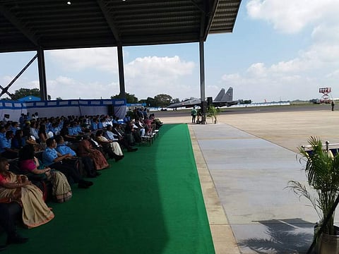 தஞ்சாவூர் விமானப்படைத் தளத்தில் சுகோய் 30 ரக போர் விமான அறிமுக விடியோ