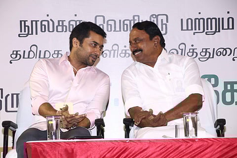 என்னை ஏற்றுக்கொண்ட ரசிகர்களுக்காகத் தொடங்கப்பட்டதுதான் அகரம் அறக்கட்டளை: சூர்யா பேச்சு