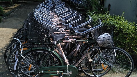 விலையில்லா மிதிவண்டிகள்.