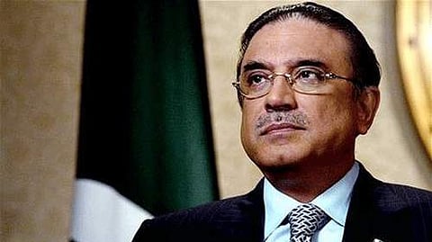 பாகிஸ்தான் அதிபர் ஆசிப் அலி ஜா்தாரி