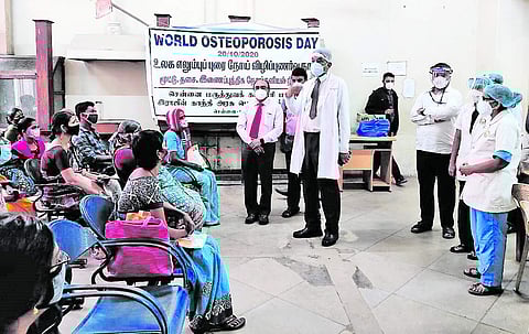 சா்க்கரை நோயாளிகளுக்கு எலும்பு புரை பாதிப்பு ஏற்பட அதிக வாய்ப்பு