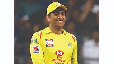 சென்னை சூப்பா் கிங்ஸ் எம்.எஸ். தோனி