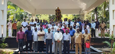 ஸ்ரீ பரமகல்யாணி கல்விக் குழும நிறுவனர் அனந்தராமகிருஷ்ணன் பிறந்த நாள் விழாவில் கலந்துகொண்டவர்கள்.