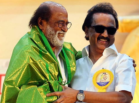 ரஜினிக்கு திமுக தலைவர் ஸ்டாலின் பிறந்தநாள் வாழ்த்து (கோப்பிலிருந்து)