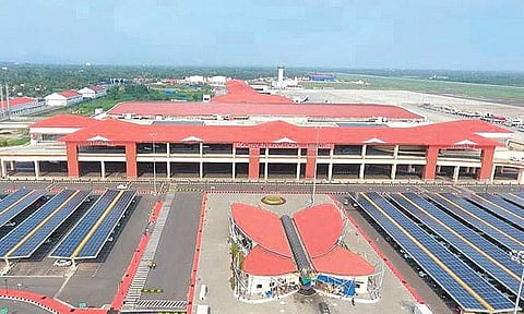 விமான நிலையத்தில் விவசாயம்!