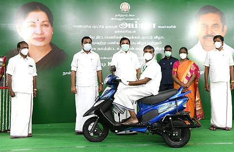 அரியலூா் மாவட்டத்தில் ரூ.26.52 கோடியில் புதிய திட்டப் பணிகள்: முதல்வா் அடிக்கல் நாட்டினாா்