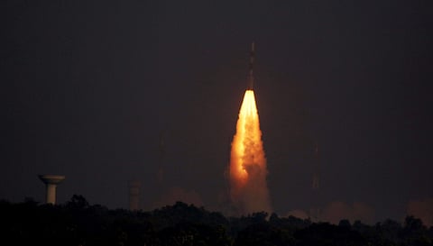 வெற்றிகரமாக விண்ணில் பாய்ந்தது பிஎஸ்எல்வி சி-50