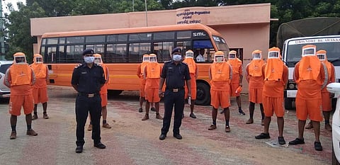 புரெவி புயல்: திருச்செந்தூரில் தயார் நிலையில் தேசிய பேரிடர் மீட்புக்குழு