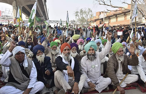 தில்லி விவசாயிகள் போராட்டம்