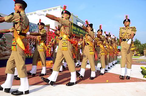 இந்தோ - தீபெத் எல்லைப் பாதுகாப்புப் படை வீரா்களுக்கான பயிற்சி நிறைவு