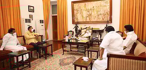 ஆளுநருடன் மு.க.ஸ்டாலின் சந்திப்பு