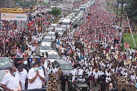 அவதூறுகளை முறியடித்து மீண்டும் ஆட்சி அமைப்போம்: முதல்வா் எடப்பாடி கே.பழனிசாமி