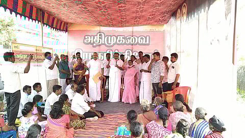 திமுக சார்பில் கிராமசபைக் கூட்டம்