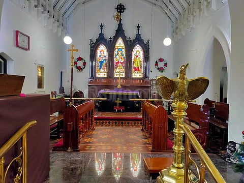 சி.எஸ்.ஐ. கிறிஸ்துநாதர் ஆலயம்.