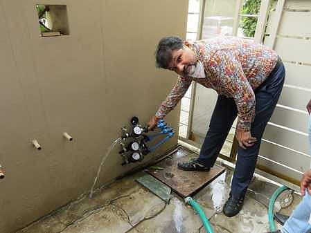 திருப்பூரில் அம்ரூத் திட்டத்தில் ரூ. 250 கோடியில் நிறைவுற்ற பணிகள் ஆய்வு