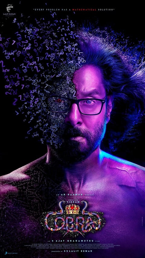 விக்ரம் நடிக்கும் கோப்ரா படத்தின் புதிய போஸ்டர் வெளியீடு