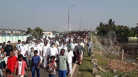 நாகையில் சுனாமி நினைவு நாள் அனுசரிப்பு