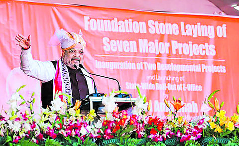 வடகிழக்கில் வளர்ச்சி பிரவாகத்தை கொண்டுவந்த பிரதமர் மோடி: அமித் ஷா பெருமிதம்