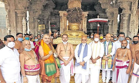 சம்பிரதாயத்தை பாதிக்காத நற்செயல் ஏற்கத்தக்கதே: காஞ்சி பீடாதிபதி ஸ்ரீவிஜயேந்திரா்