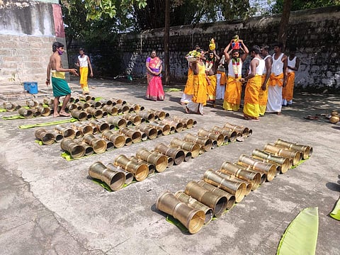 ஆருத்ரா தரிசனத்தை முன்னிட்டு பம்பை அபிஷேக விழா 