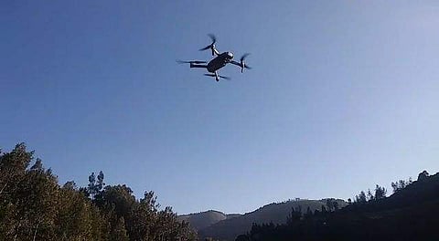 கோத்தகிரி அருகே புலி தப்பியோட்டம்: ட்ரோன் மூலம் தேடும் பணி தீவிரம்