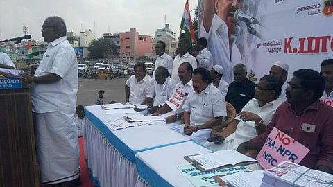 விழுப்புரத்தில் கே.பாலகிருஷ்ணன், பொன்முடி பங்கேற்ற கையெழுத்து இயக்கம்