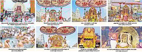 ரத சப்தமி: 7 வாகனங்களில் பவனி வந்த மலையப்பர்